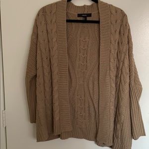 Knit cardigan